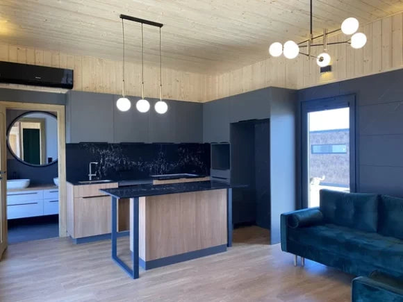 Casa móvil tipo chalet de 57,2 m²