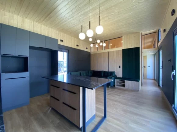 Casa móvil tipo chalet de 57,2 m²