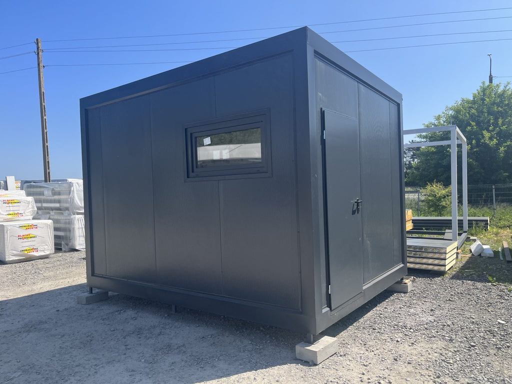 ontenedor sanitario-2 urinarios-2 inodoros-2 lavabos-ducha con caldera (4x3x2,9m)