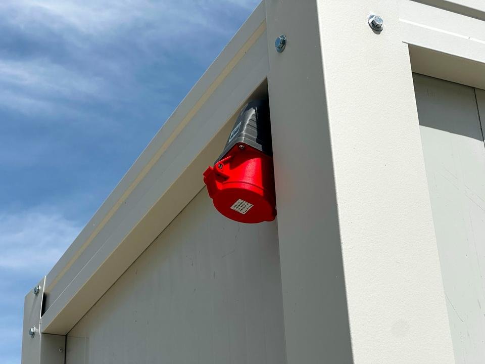 Contenedor sanitario de doble wc (220x120m)nuevo