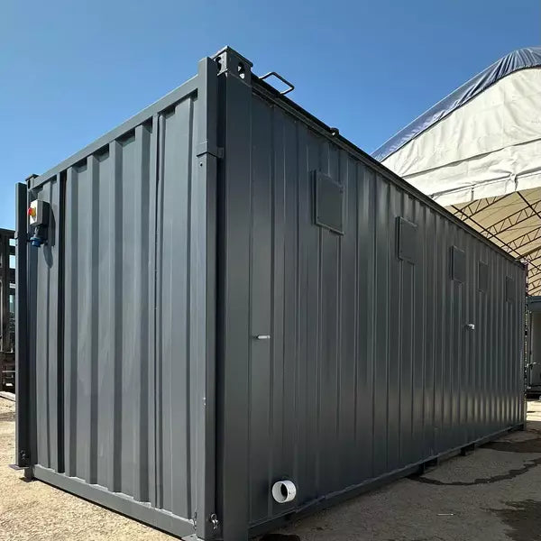 Bloque de sanitarios de 20 pies