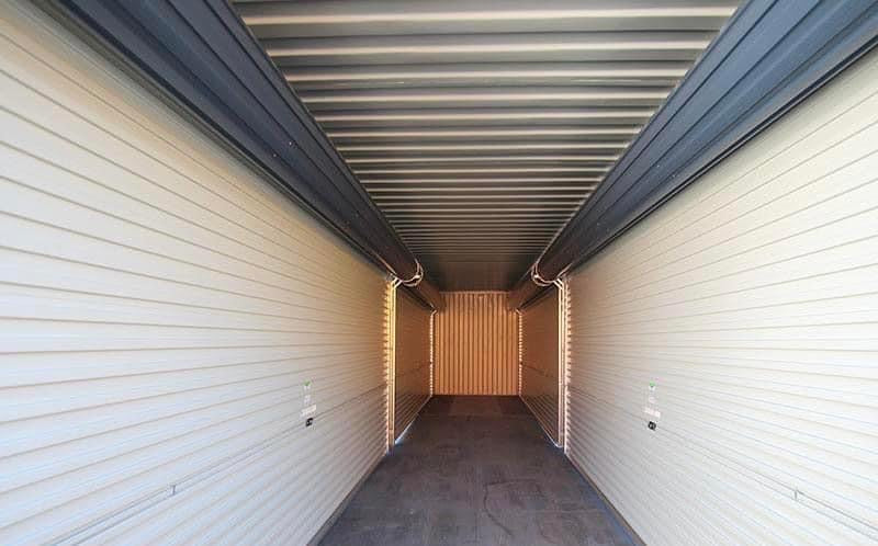 Vagón De 40 Pies Usado Lado Abierto