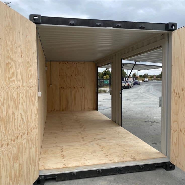 Tienda Contenedor De 20 Pies Personalizado