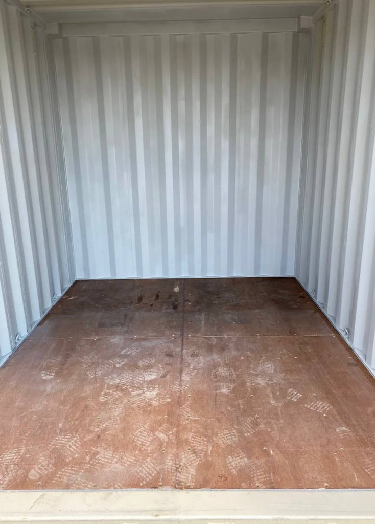 Contenedor marítimo blanco de 40 pies – nuevo