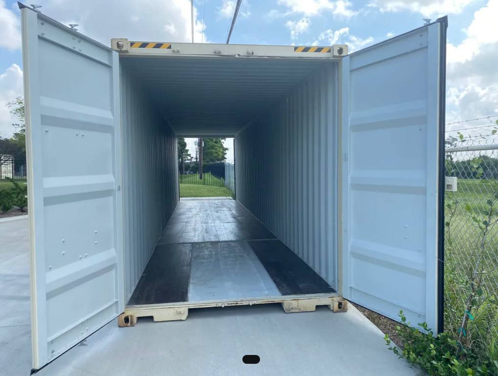 Contenedor marítimo de doble puerta de 40 pies hc