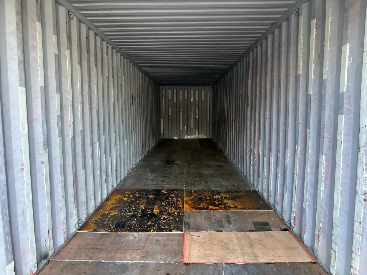 Contenedor marítimo de 40 pies – usado