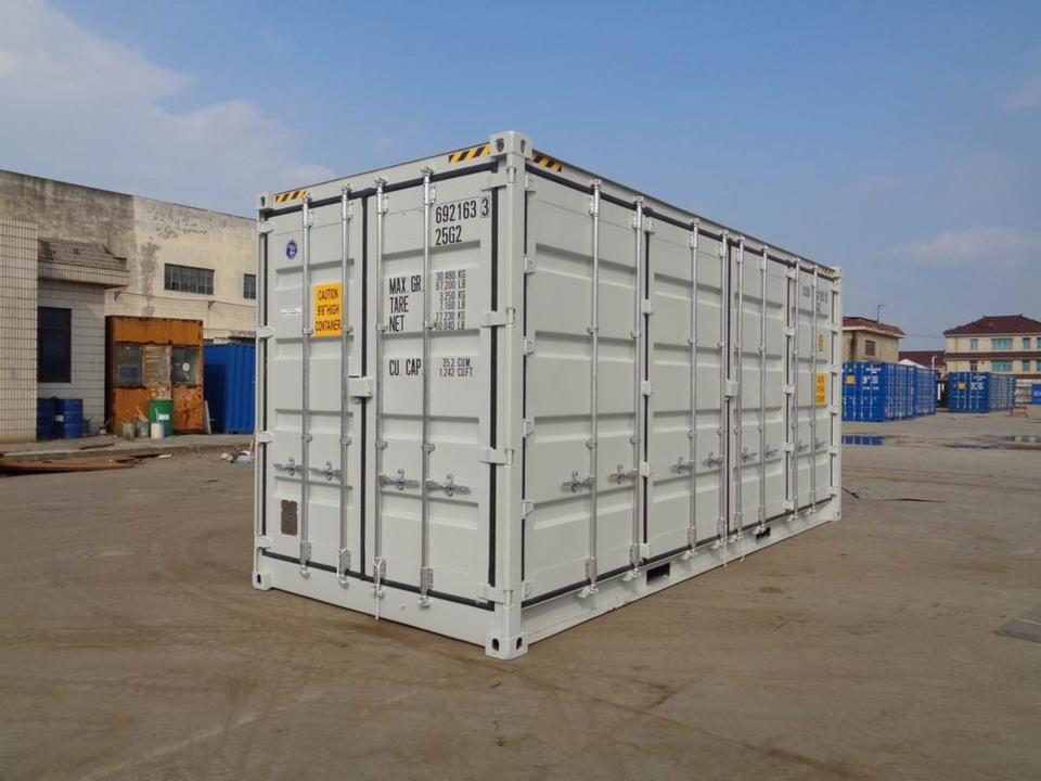 Contenedor marítimo de 20 pies hc con apertura lateral – nuevo