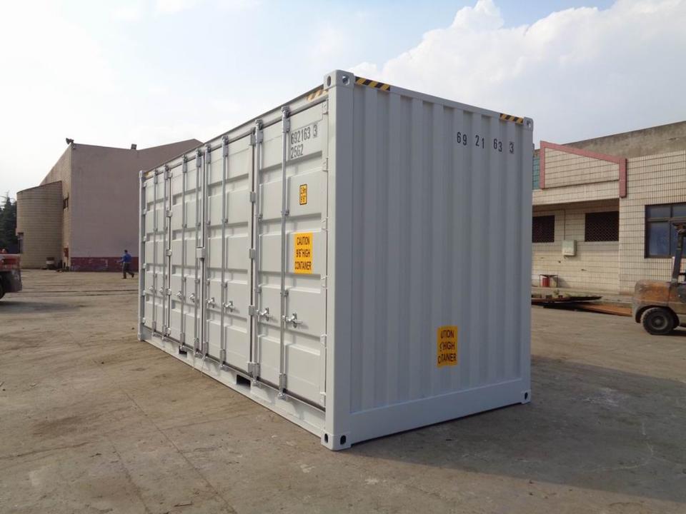 Contenedor marítimo de 20 pies hc con apertura lateral – nuevo
