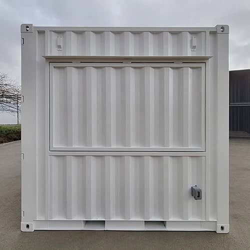 Contenedor de cafetería/bar de 10 pies nuevo blanco