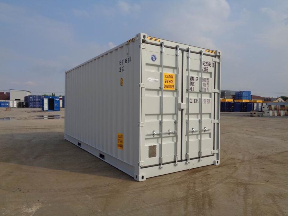 Contenedor marítimo de 20 pies hc con apertura lateral – nuevo
