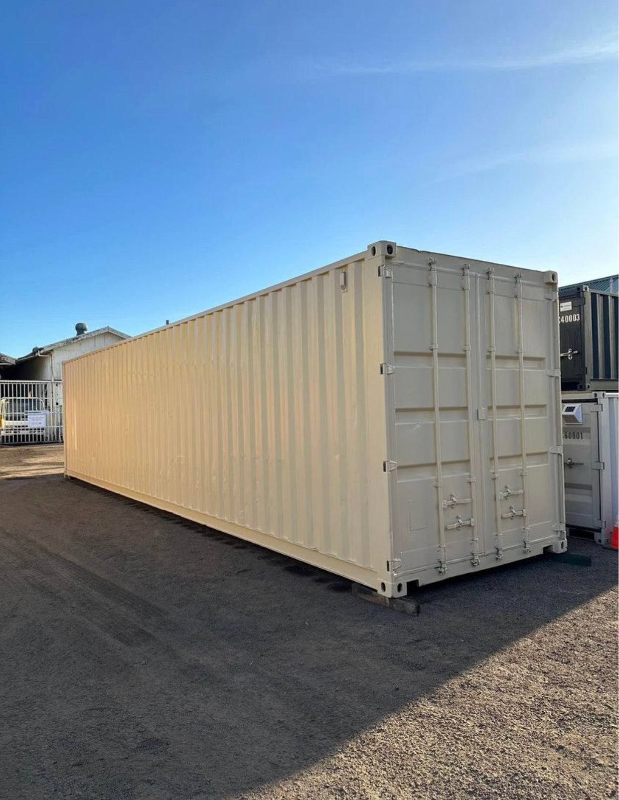 40′ X 8′ Pies Contenedor Con Rolling