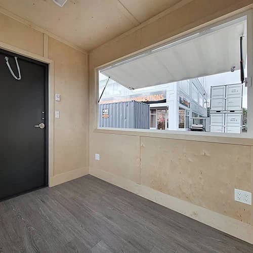 Contenedor de cafetería/bar de 10 pies nuevo blanco