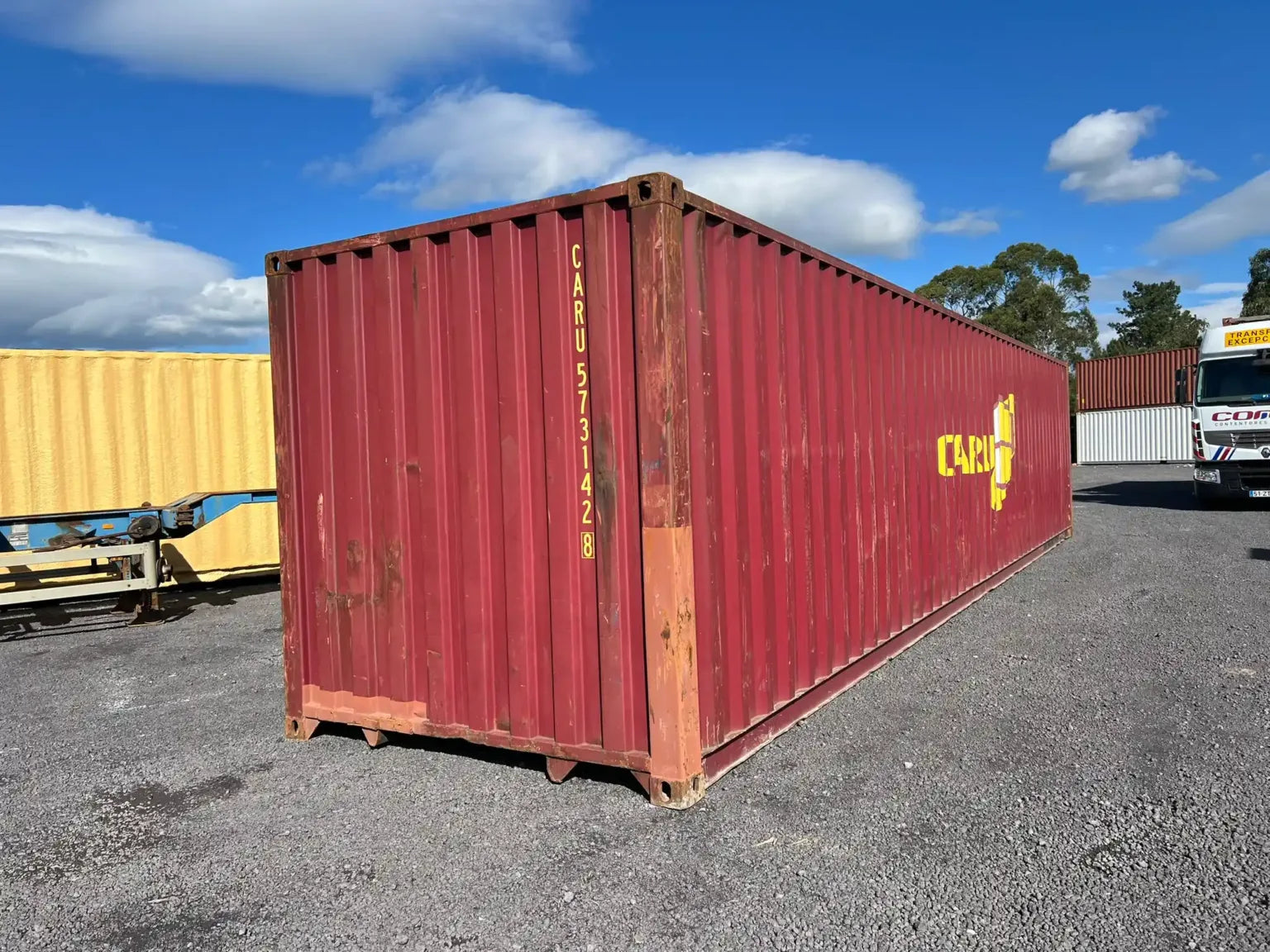 Contenedor marítimo de 40 pies – usado