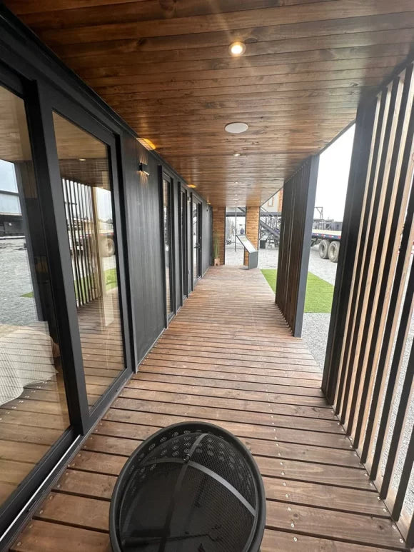 Bonito módulo Surf Box de 30m²